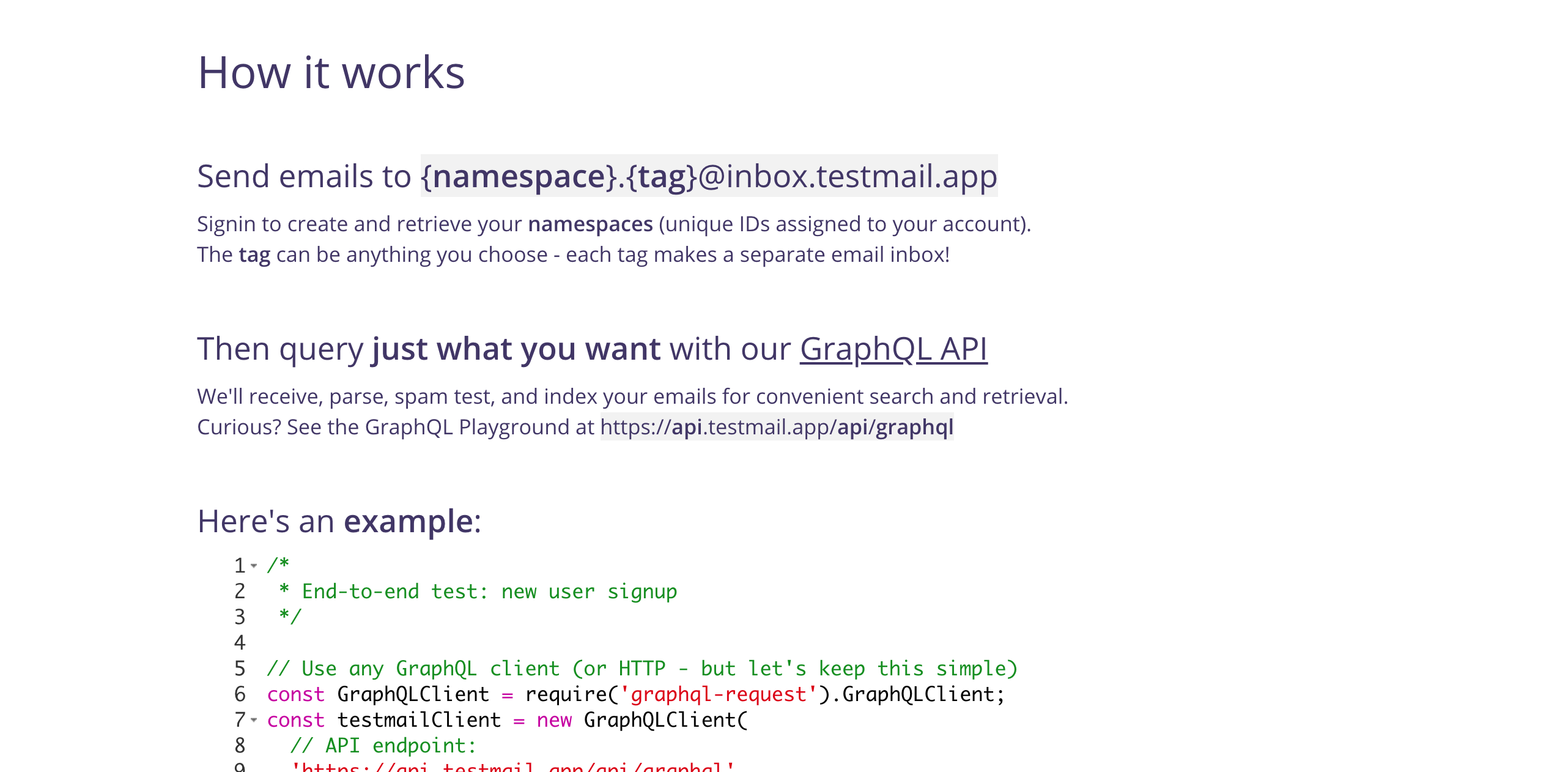 Testmail app StartupBase Testmail app StartupBase