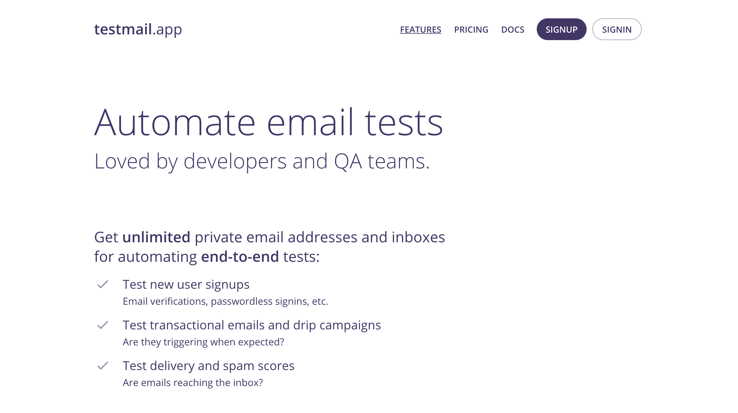Testmail app StartupBase Testmail app StartupBase